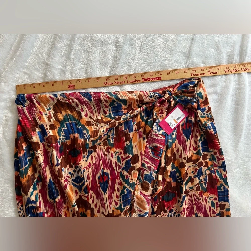 Vince Camuto Tie-Waist Midi Skirt Size 3X NWT
